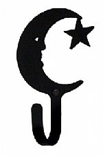 Decorative Hooks - Moon and Star